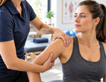 Physiotherapeutische Behandlung für Patienten mit Rücken-, Gelenk- oder Bewegungsbeschwerden