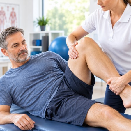 Wiederherstellung der Beweglichkeit nach Operation oder Verletzung in der Physiotherapie Babelsberg