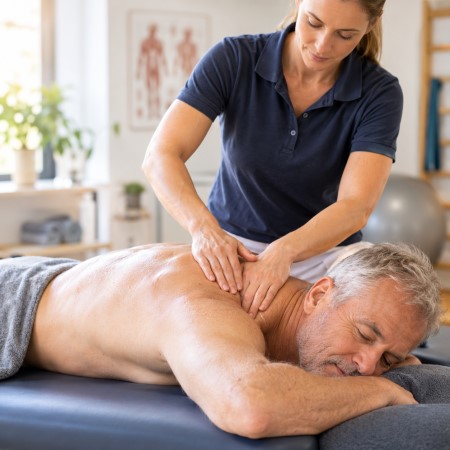 Individuelle Physiotherapie mit voller Behandlungszeit von 20 Minuten in der Physiotherapie Babelsberg